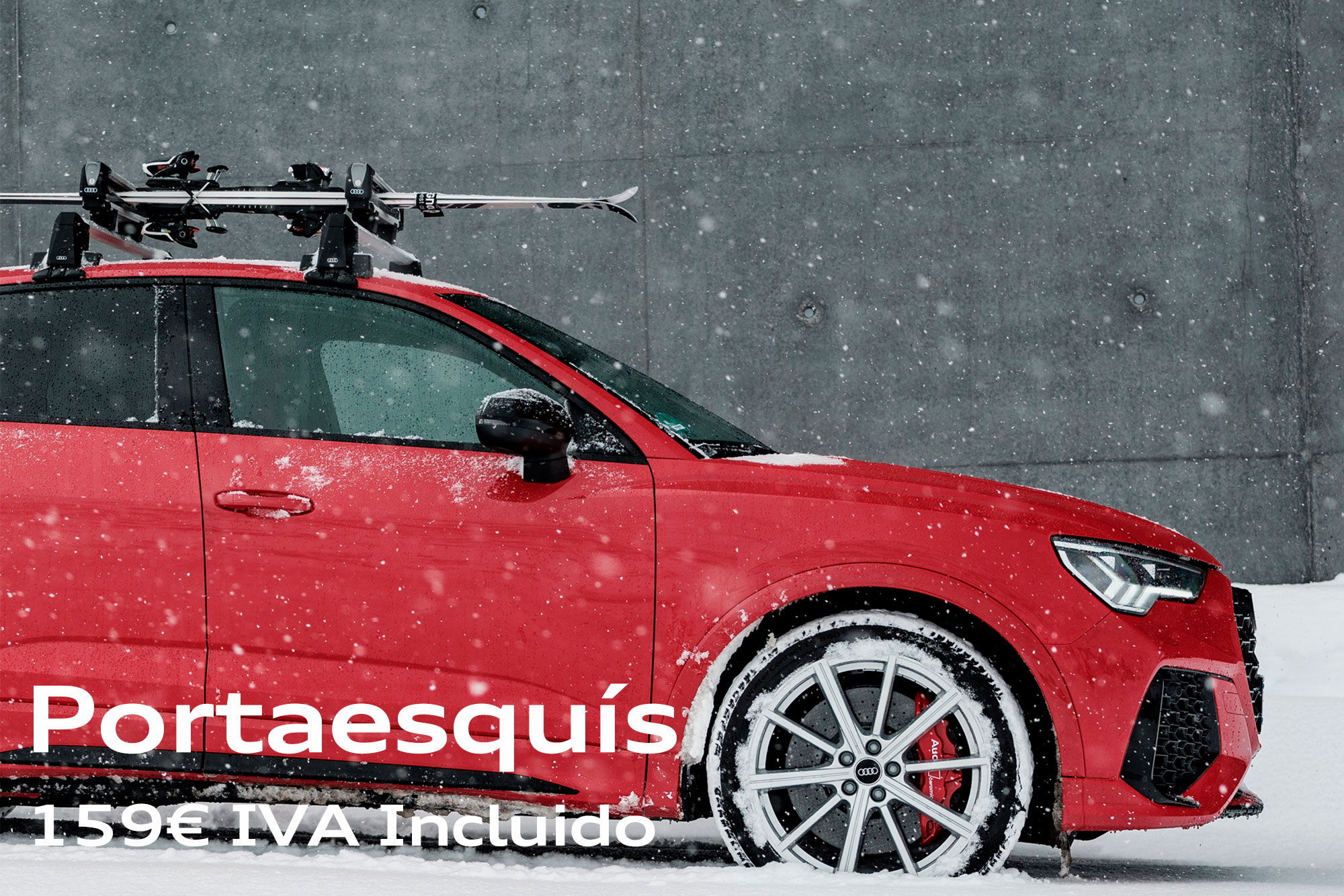 Está tu Audi preparado para estrenar los esquís? - Audi Center Zaragoza