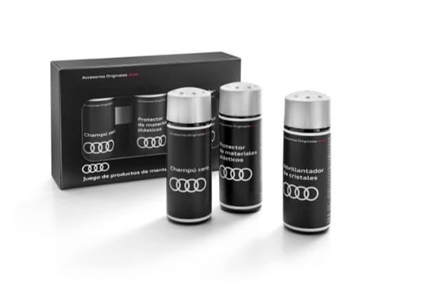 Juego productos mantenimiento audi