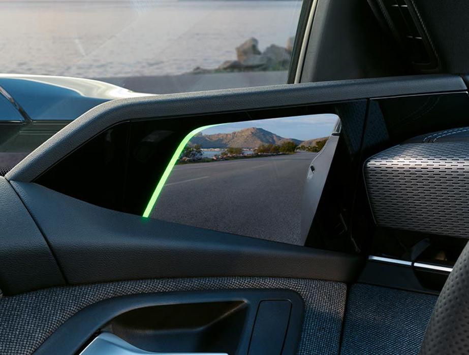 Audi virtual mirrors