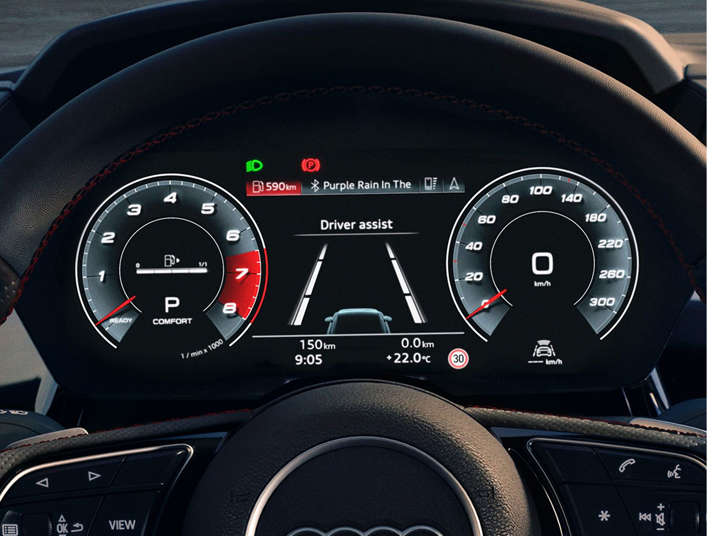 Audi virtual cockpit plus