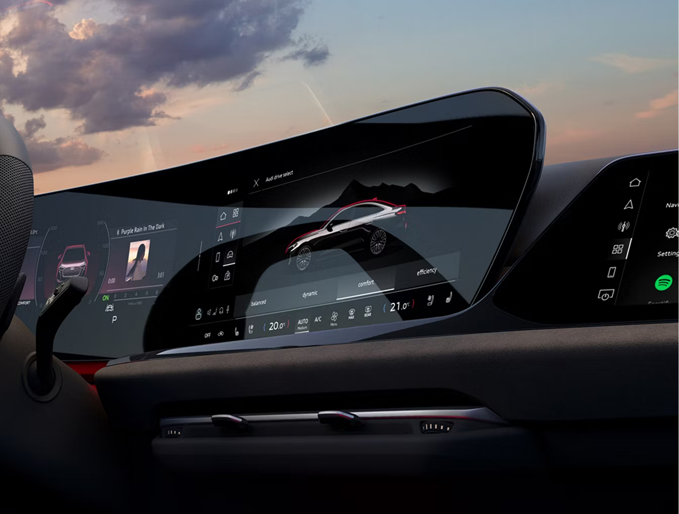 Audi virtual cockpit plus