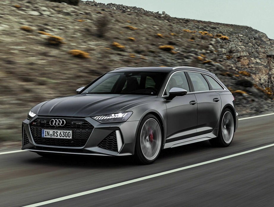 Motor TFSI V8 biturbo
